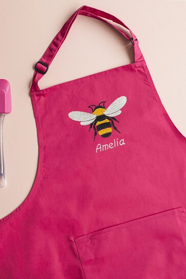 Personalised Embroidered Bee Apron by Jonny's Sister