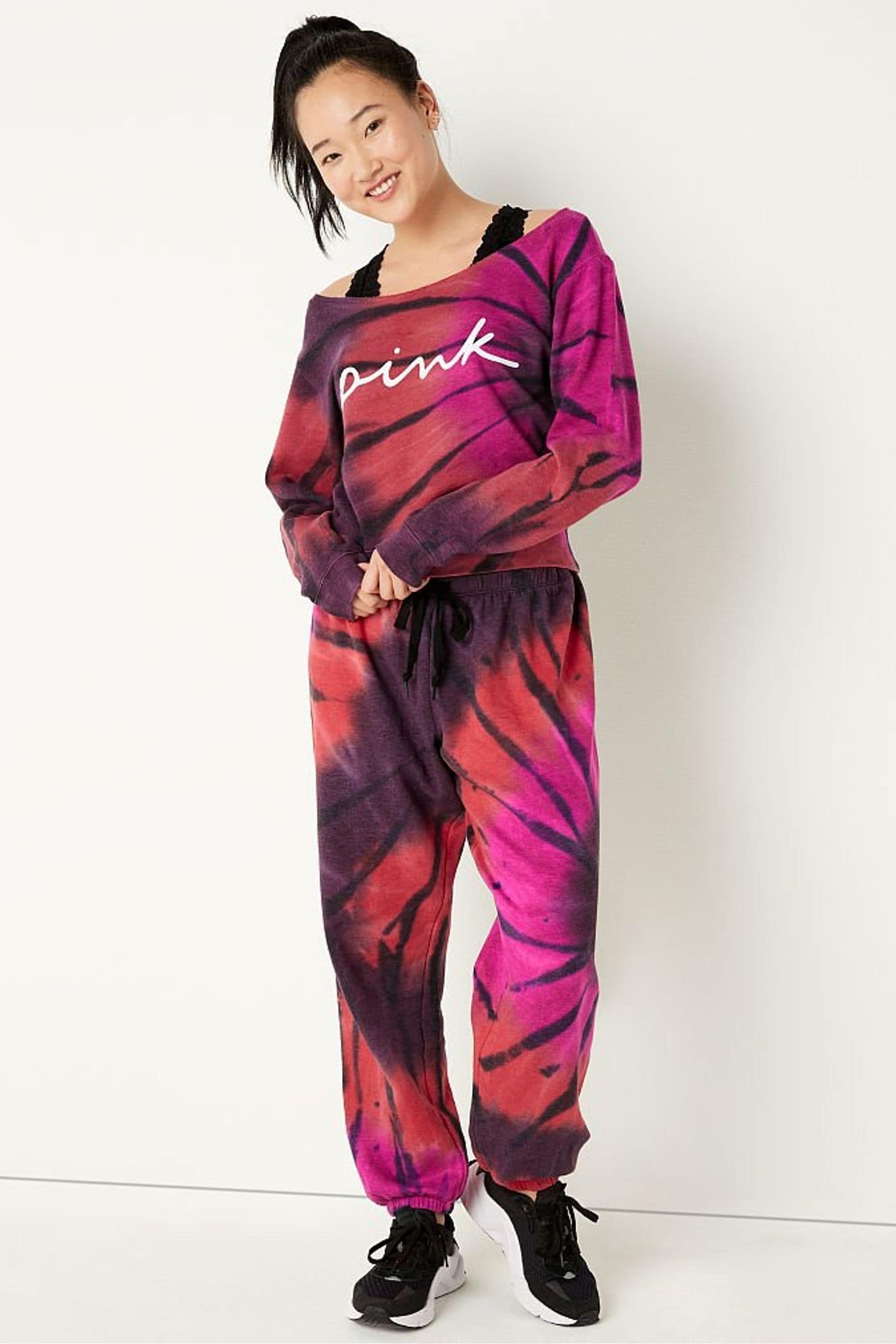 Women's pink everyday lounge classic discount pant