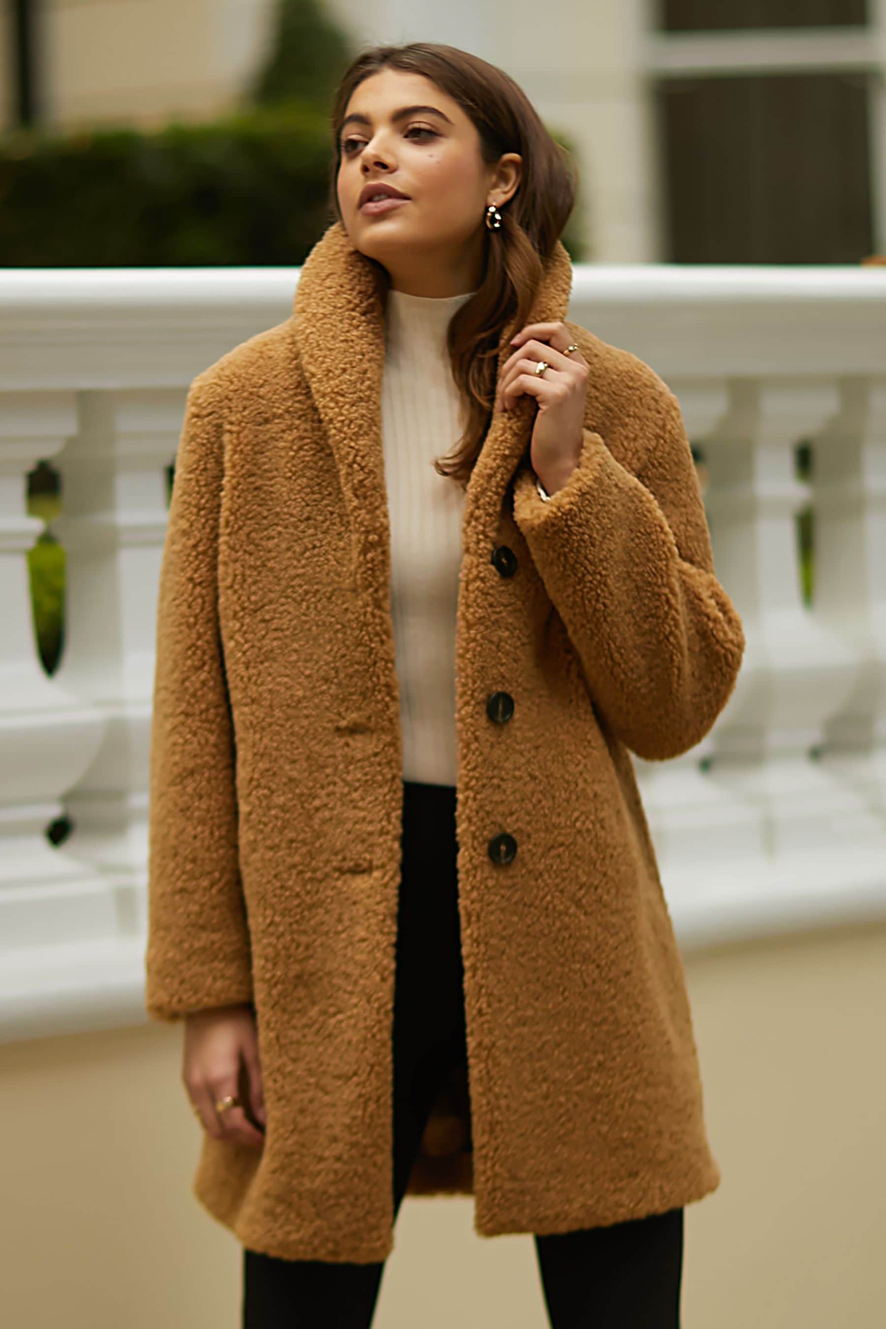 Womens teddy coat 2025