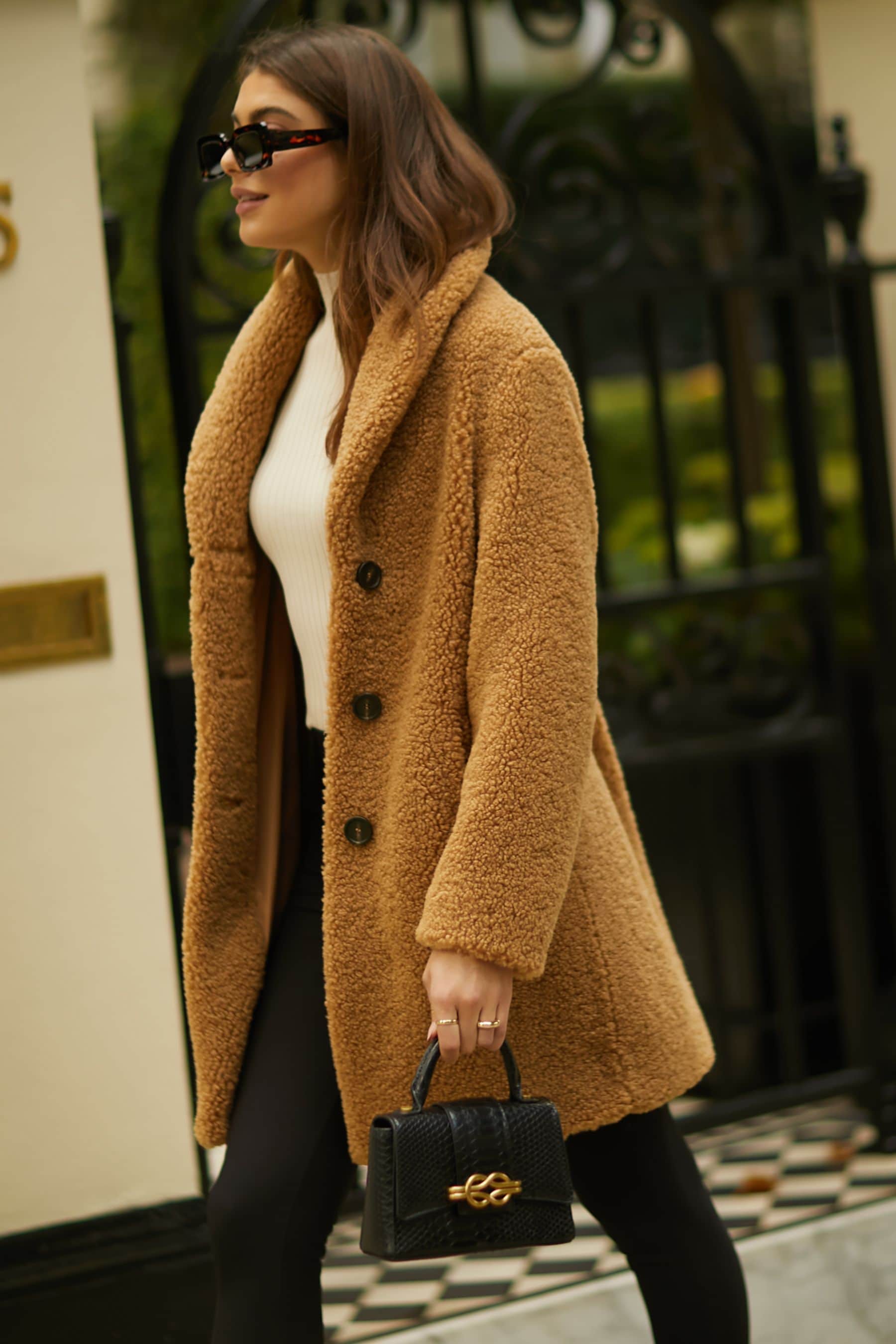 Buy Friends Like These Camel Teddy Coat from the Next UK online shop