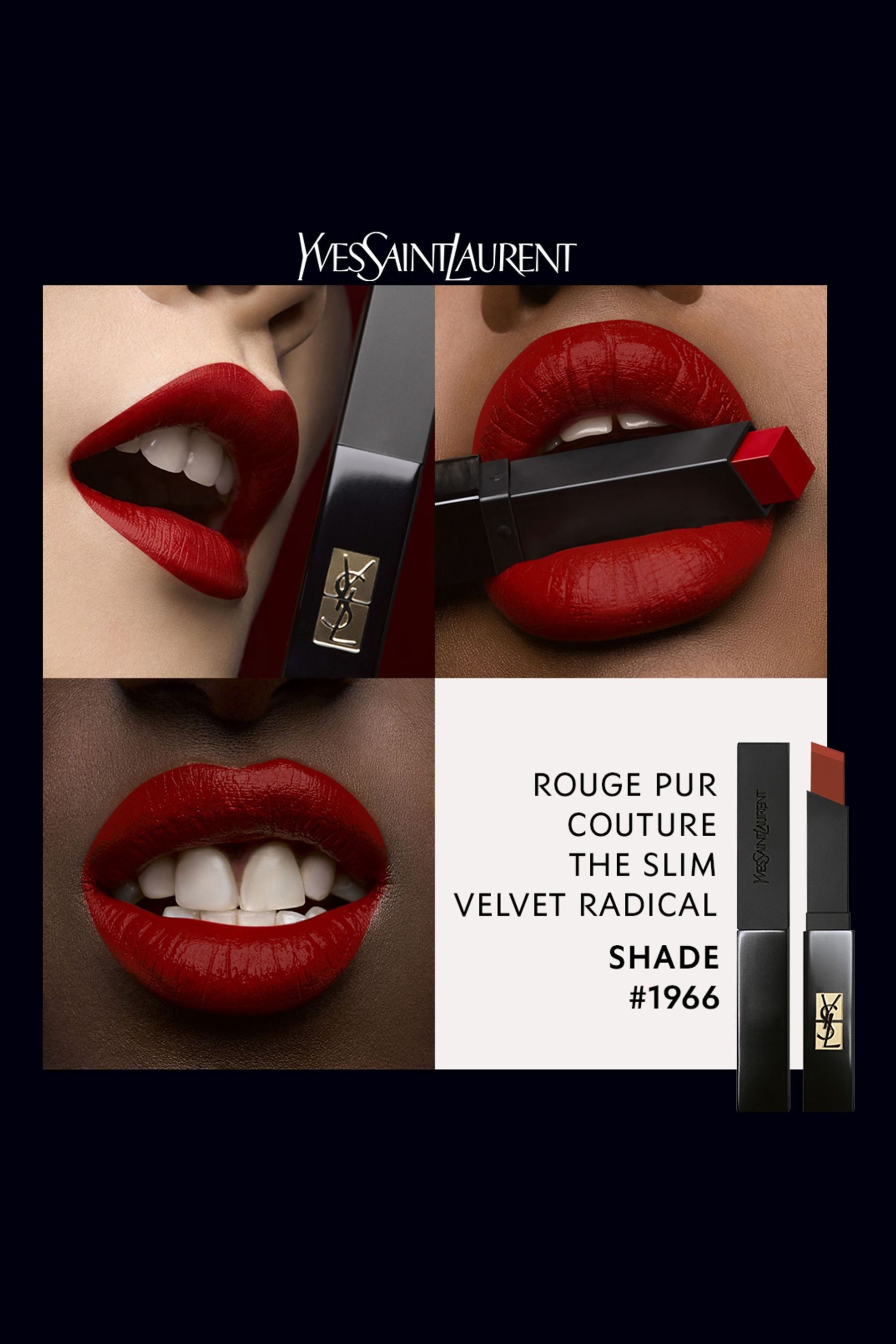 Rouge pur couture 2025 the slim ysl