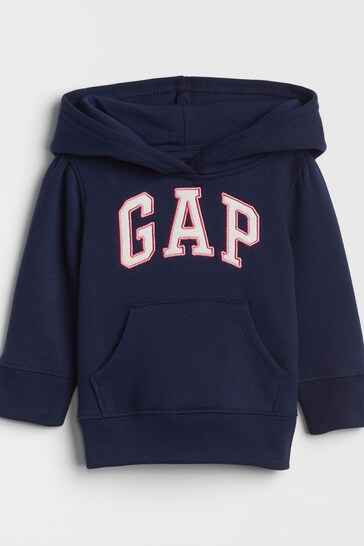 Gap Blue Logo Hoodie (Newborn - 6yrs)