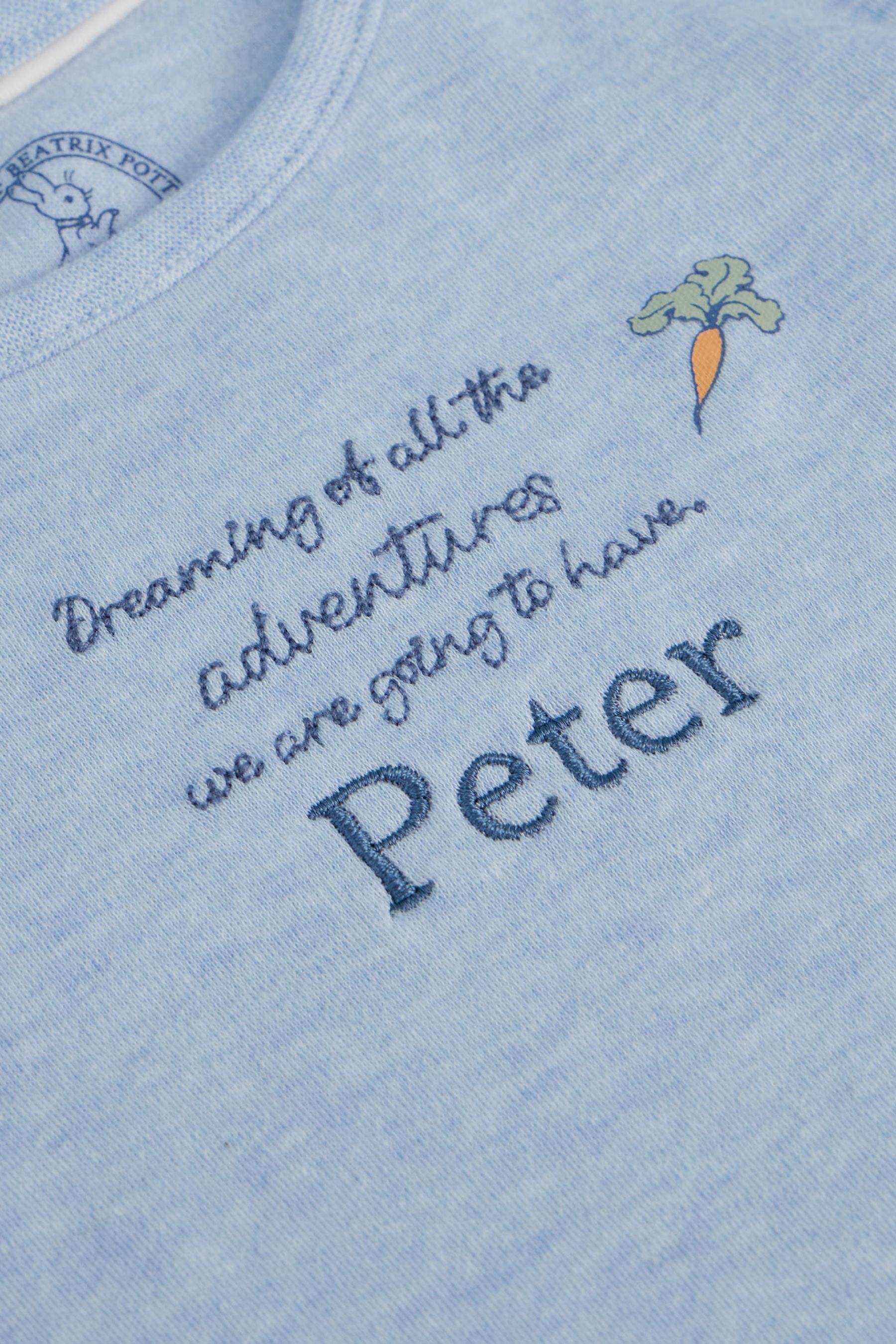 Personalised peter rabbit pyjamas on sale
