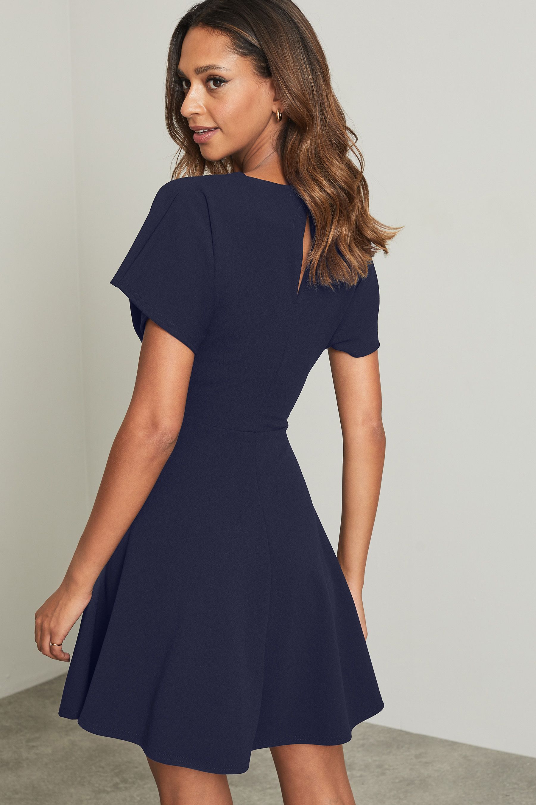 Skater dress online short sleeve