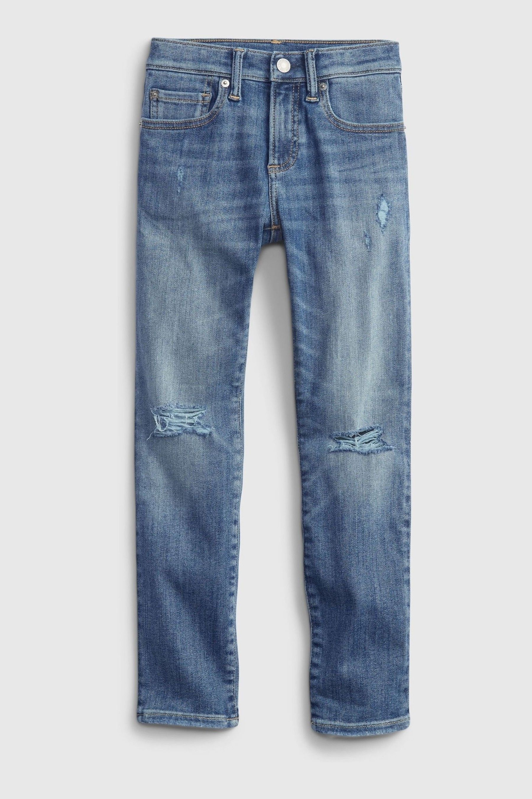 Distressed jeans hollister discount