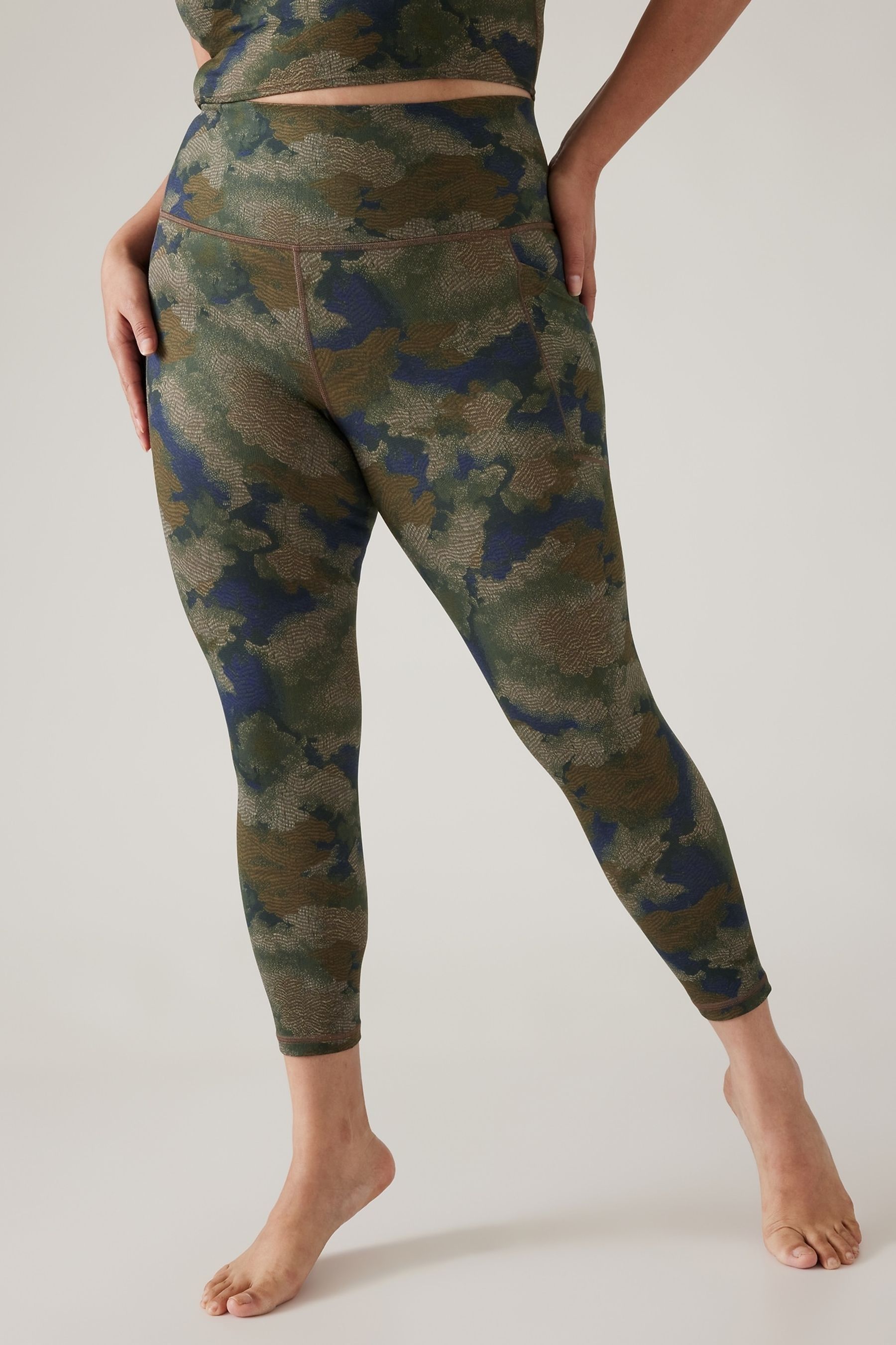 Athleta on sale camo tights