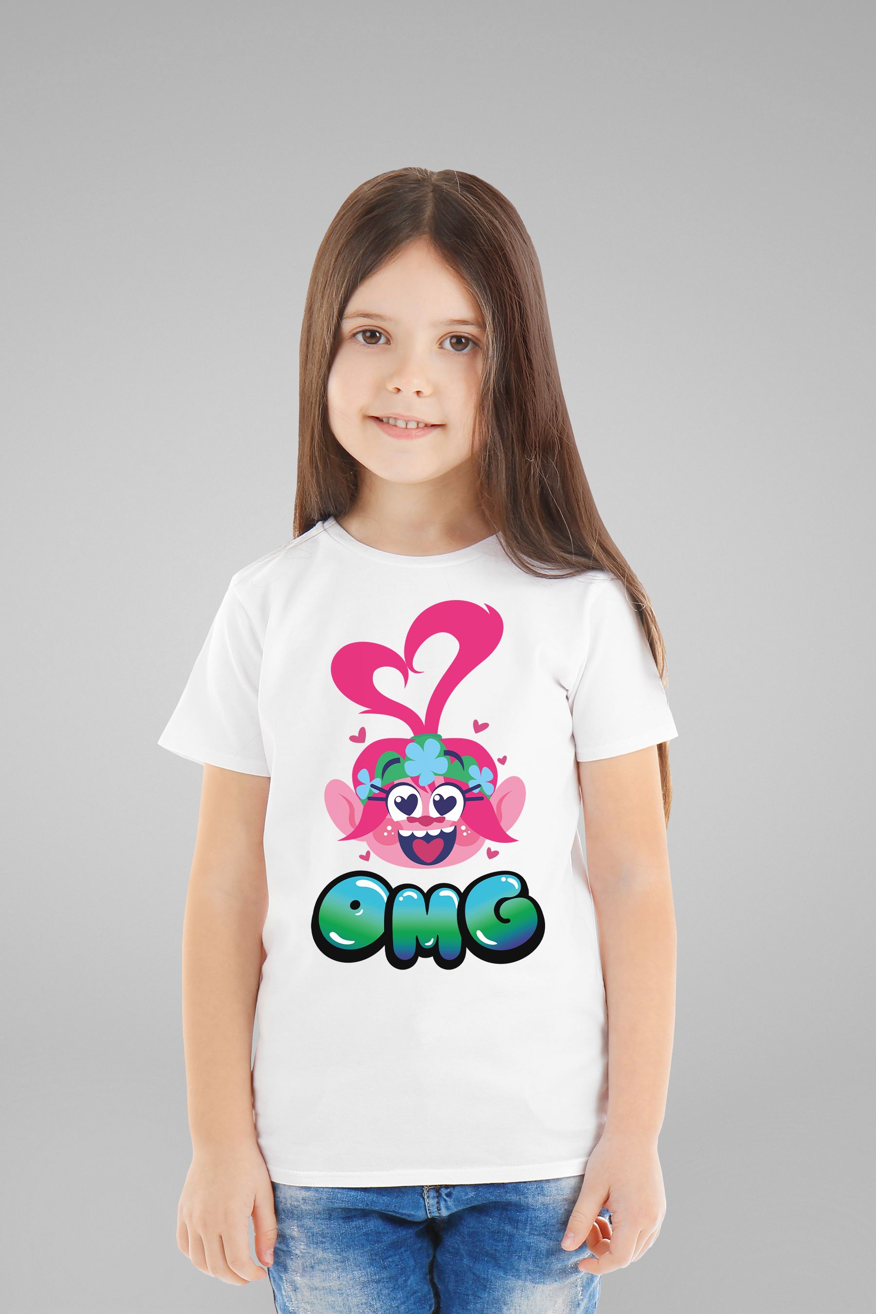 Trolls birthday shop girl shirt