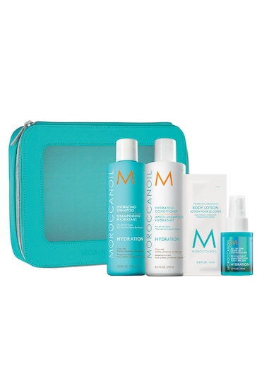 Moroccanoil Hydrating Shampoo and Conditioner Set with Free All In One Leave In Conditioner (worth over £45)