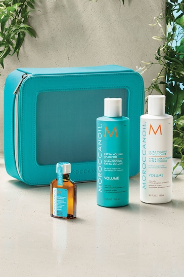 Moroccanoil Volume Shampoo and Conditioner Set with Free All In One Leave In Conditioner (worth over £53)