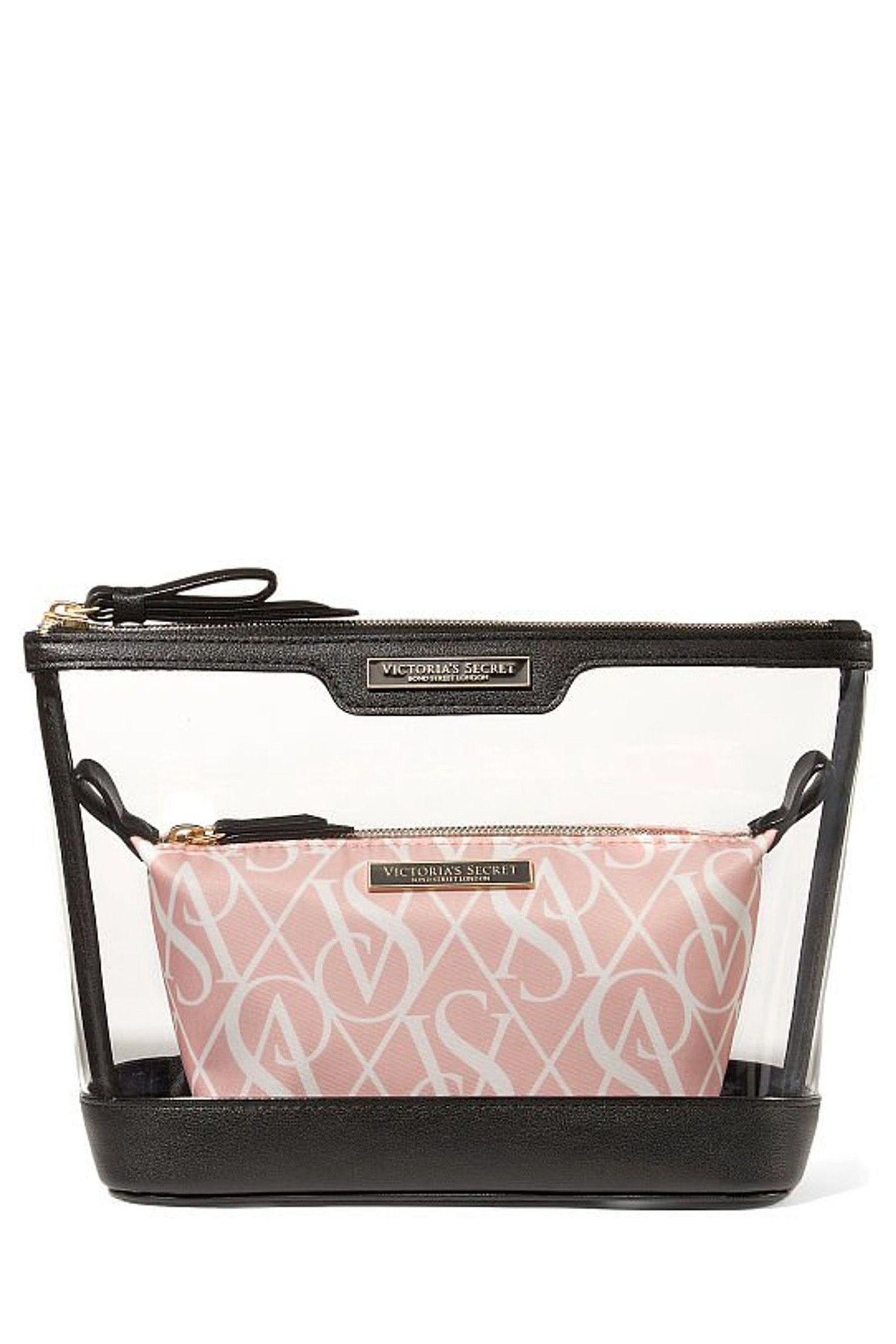 Buy Victoria s Secret Pink AM PM Cosmetic Bag Duo from the Next UK