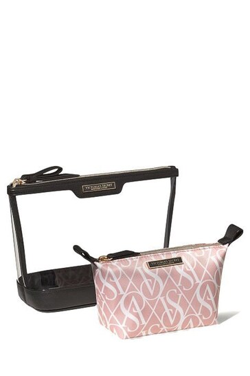 Victoria's Secret Pink AM/PM Cosmetic Bag Duo