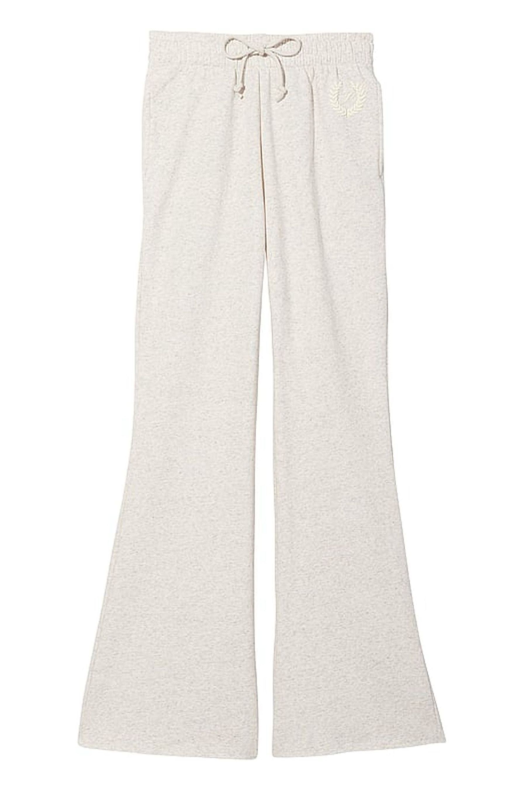 Nike premium high waist wide leg best sale joggers in oatmeal