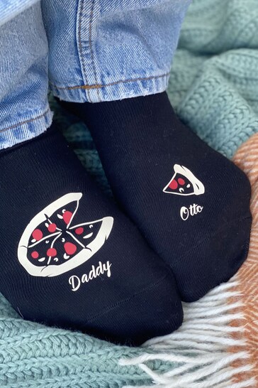 Personalised Pizza Socks by Solesmith