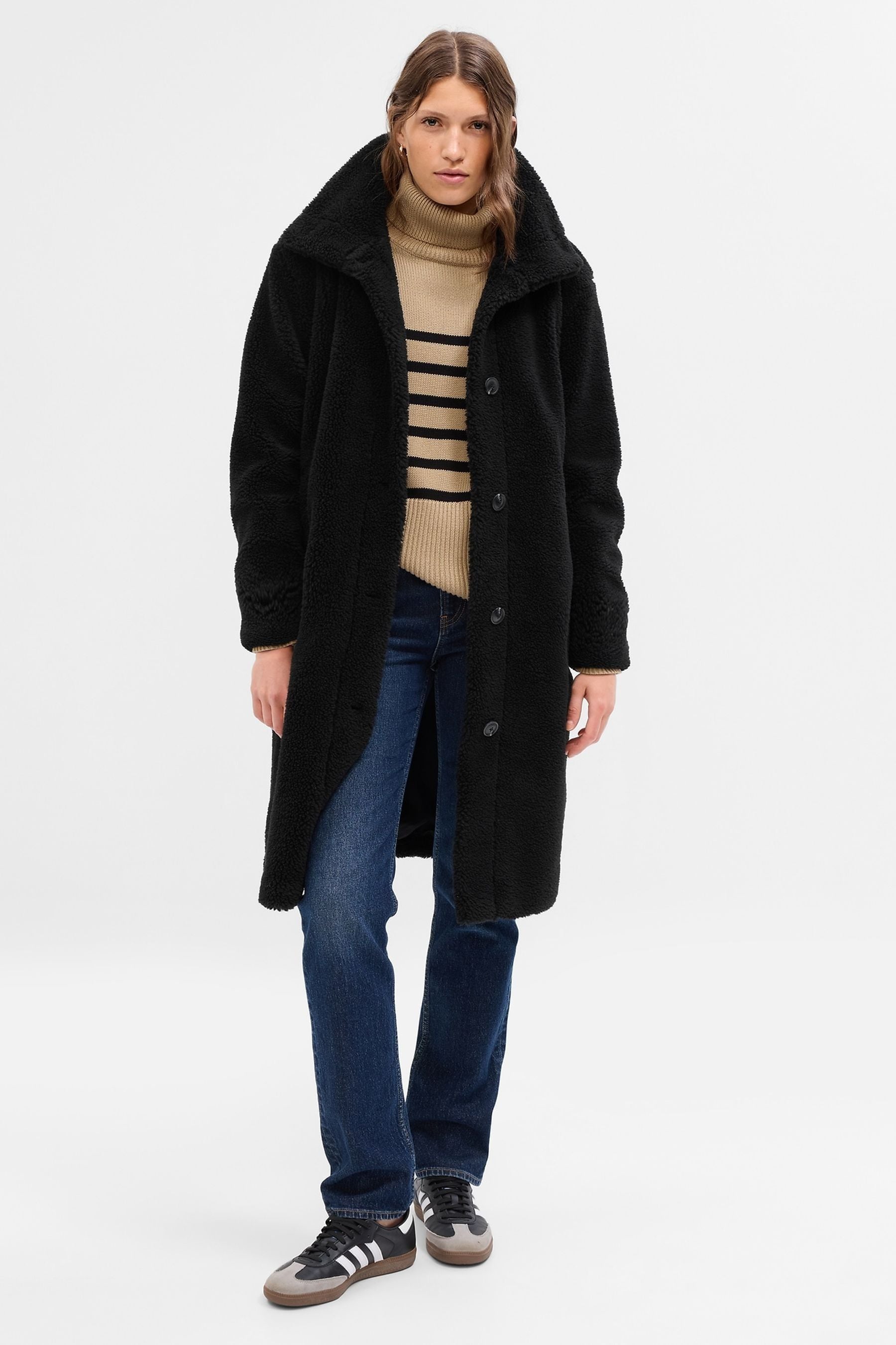 Gap long coat store