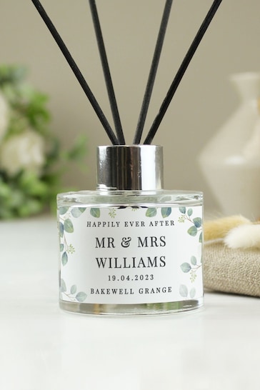 Personalised Botanical Reed Diffuser by PMC