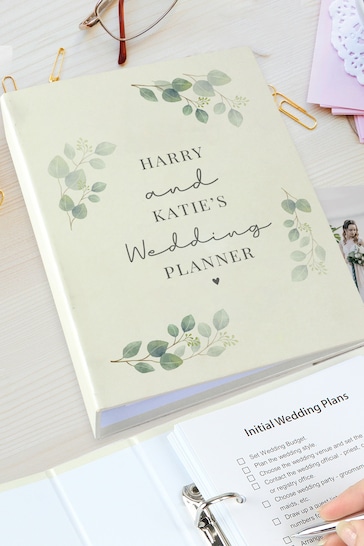 Personalised Botanical Wedding Planner by PMC