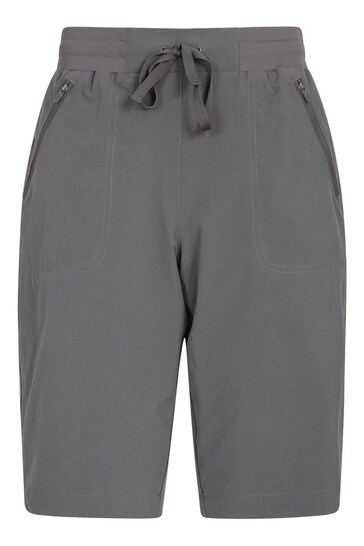 Mountain Warehouse Grey Explorer Womens Long Shorts