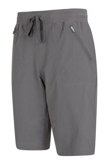 Mountain Warehouse Grey Explorer Womens Long Shorts