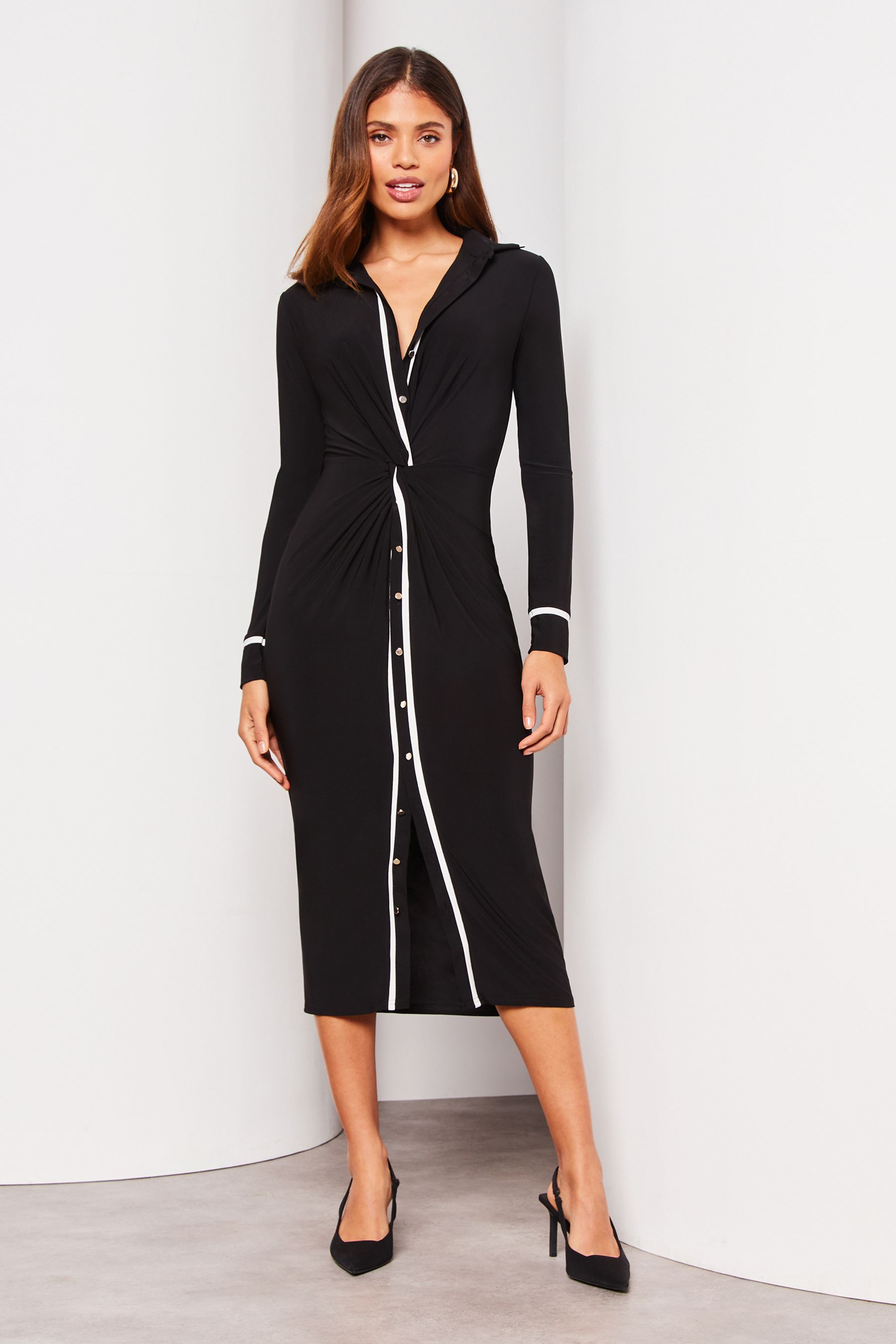 Knot tshirt dress hot sale