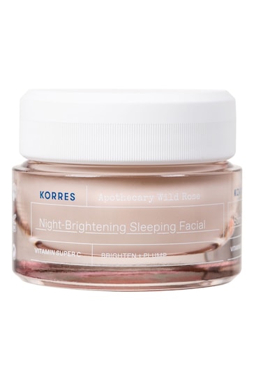 Korres Apothecary Wild Rose Night Brightening Sleeping Facial 40ml