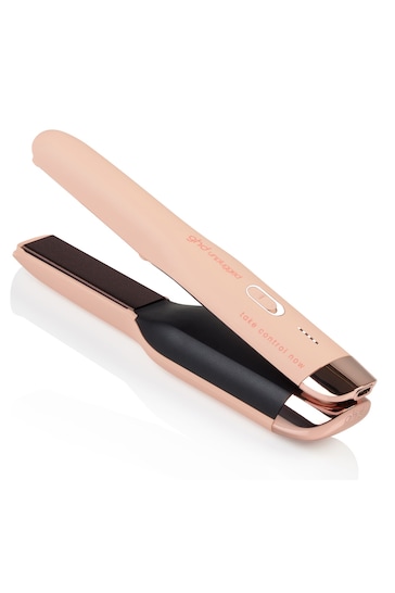 ghd Unplugged Styler In Light Pink Peach - Charity Limited Edition