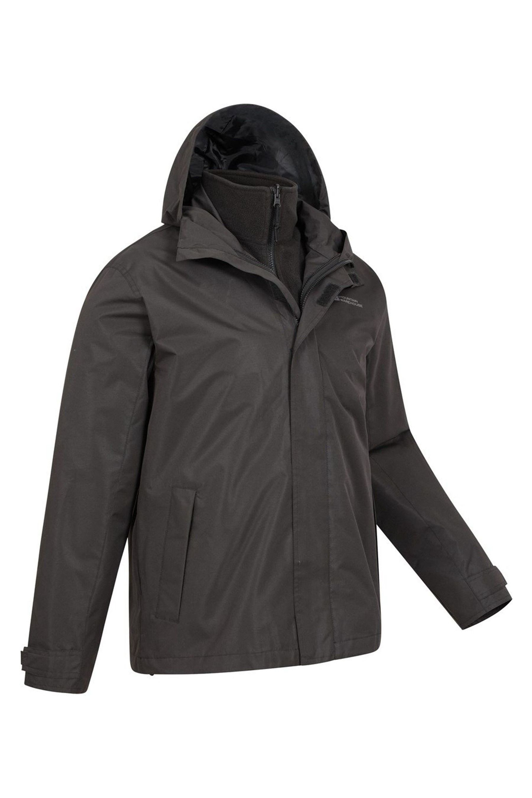 Buy Mountain Warehouse Black Fell Mens 3 in 1 Water Resistant Jacket from the Next UK online shop