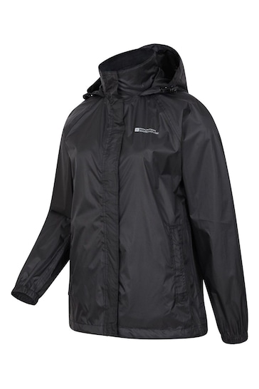 Mountain Warehouse Black Pakka Waterproof Jacket -  Womens