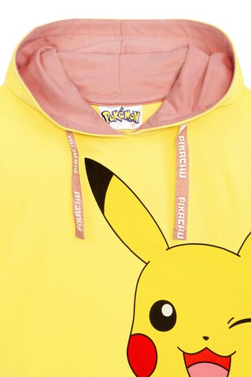 Buy Vanilla Underground Yellow Pokemon Girl's Large Character Hoodie from  the Next UK online shop