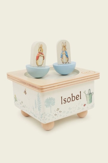 Personalised Peter Rabbit Music Box by My 1st Years