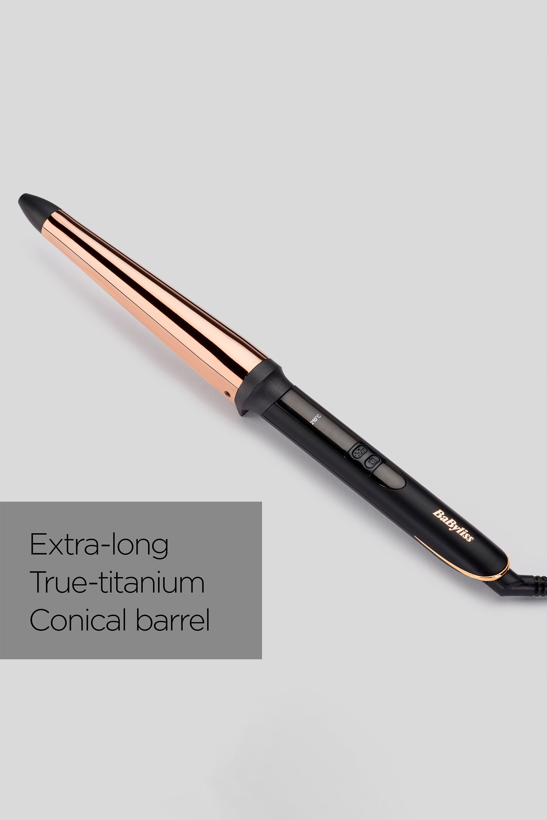 Babyliss conical deals curling wand