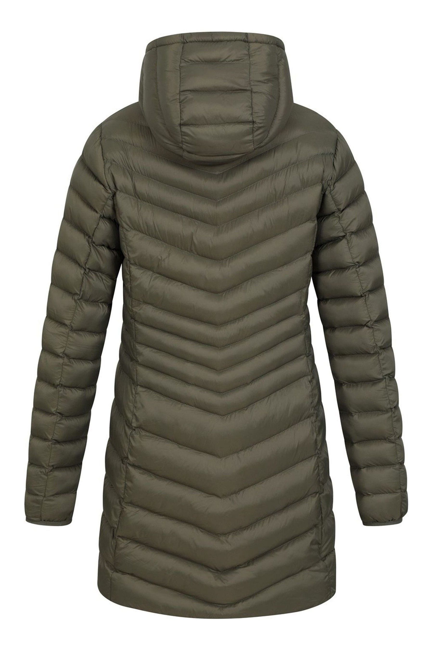 Buy Mountain Warehouse Green Florence Fur Lined Padded Jacket