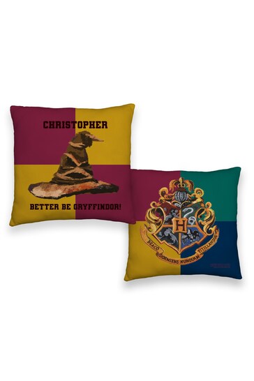 Personalised Harry Potter Cushion by Character World Brands