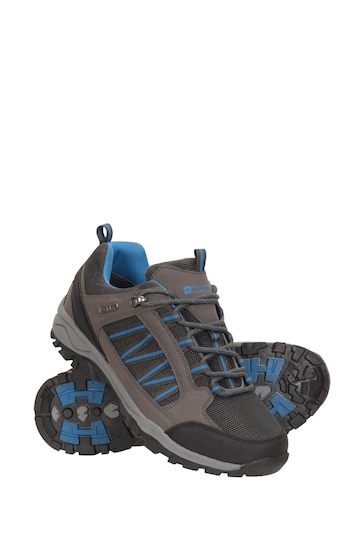 Buy Mountain Warehouse Dark Grey Path Waterproof Walking Shoes - Mens ...