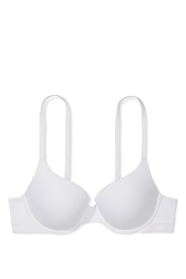 Victoria's Secret White Logo Lightly Lined Full Cup Bra
