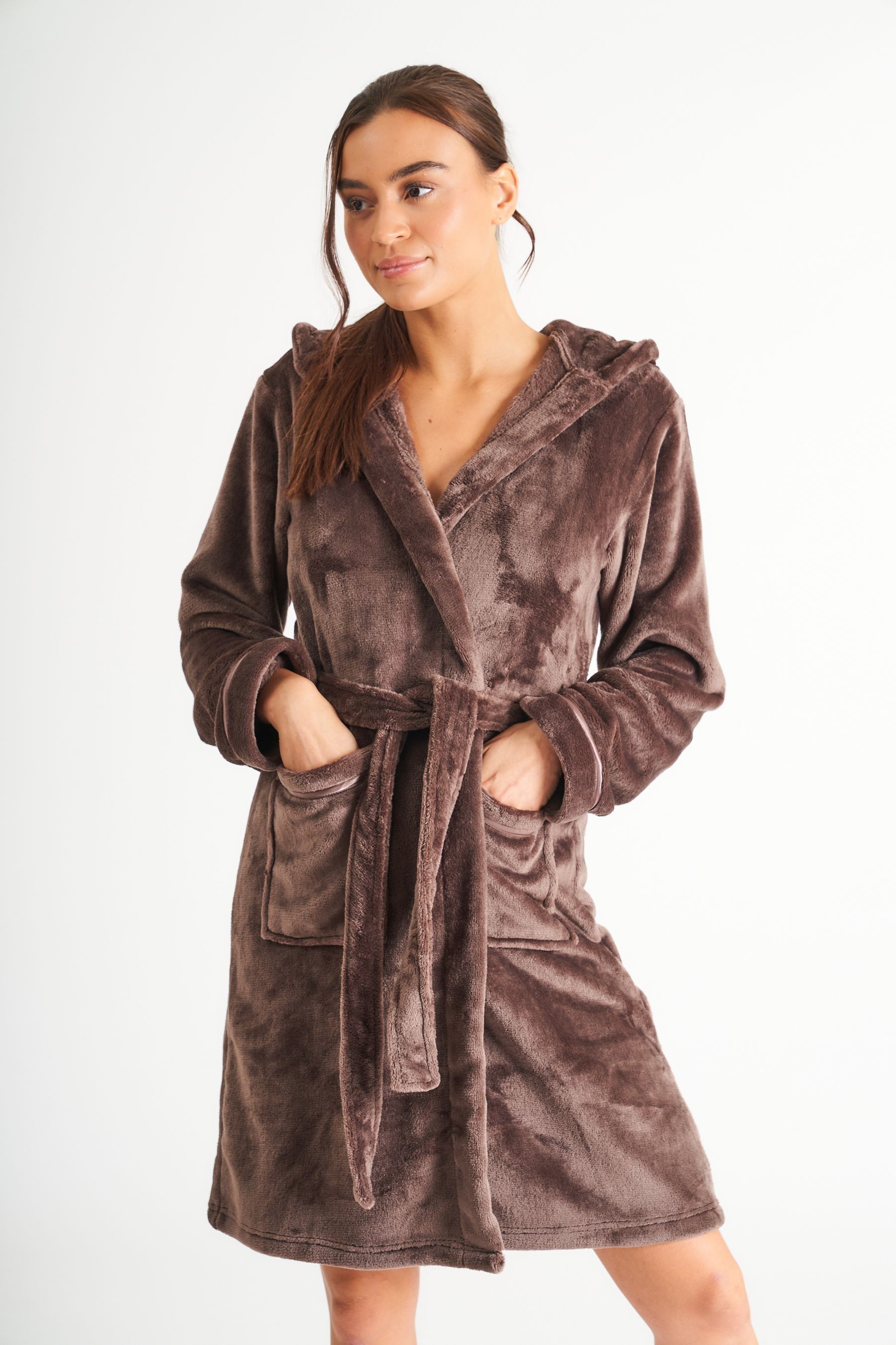 luxury super soft dressing gown