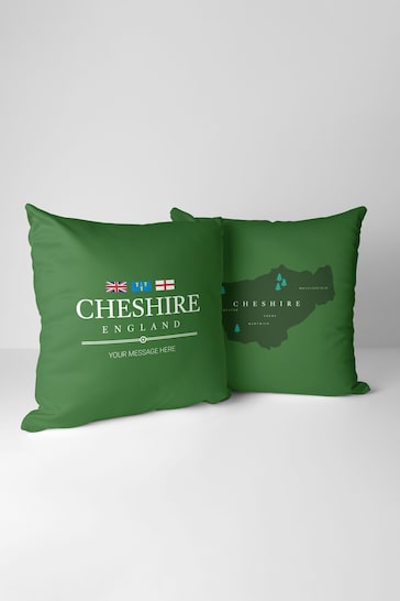 Personalised County Cushion by Custom Gifts