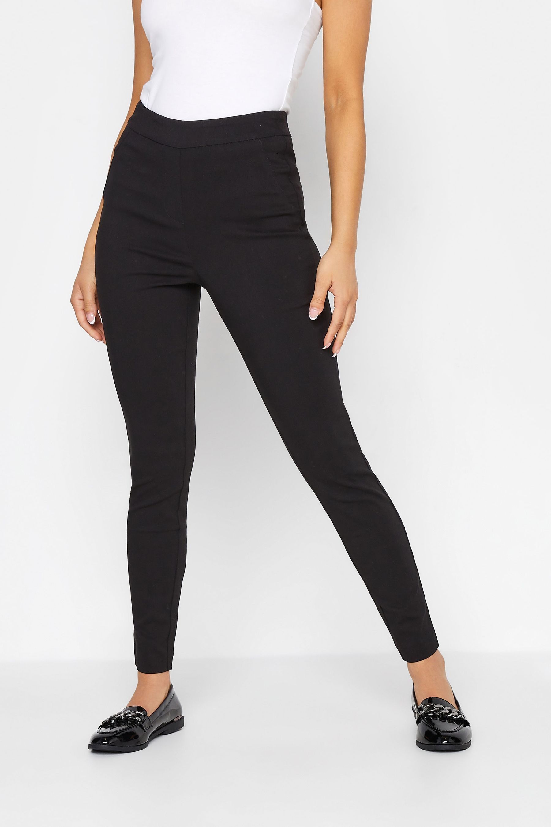 PixieGirl Petite Black Bi Stretch Skinny Trouser