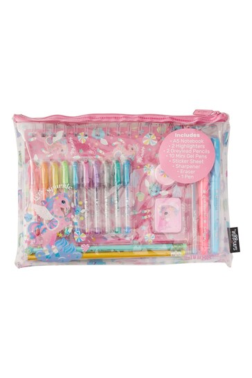 Smiggle Pink Icons Essentials A5 Stationery Gift Pack