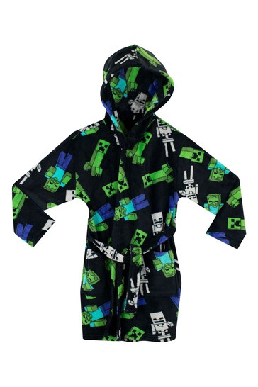 Buy Character Black - Minecraft Dressing Gown from the Next UK online shop