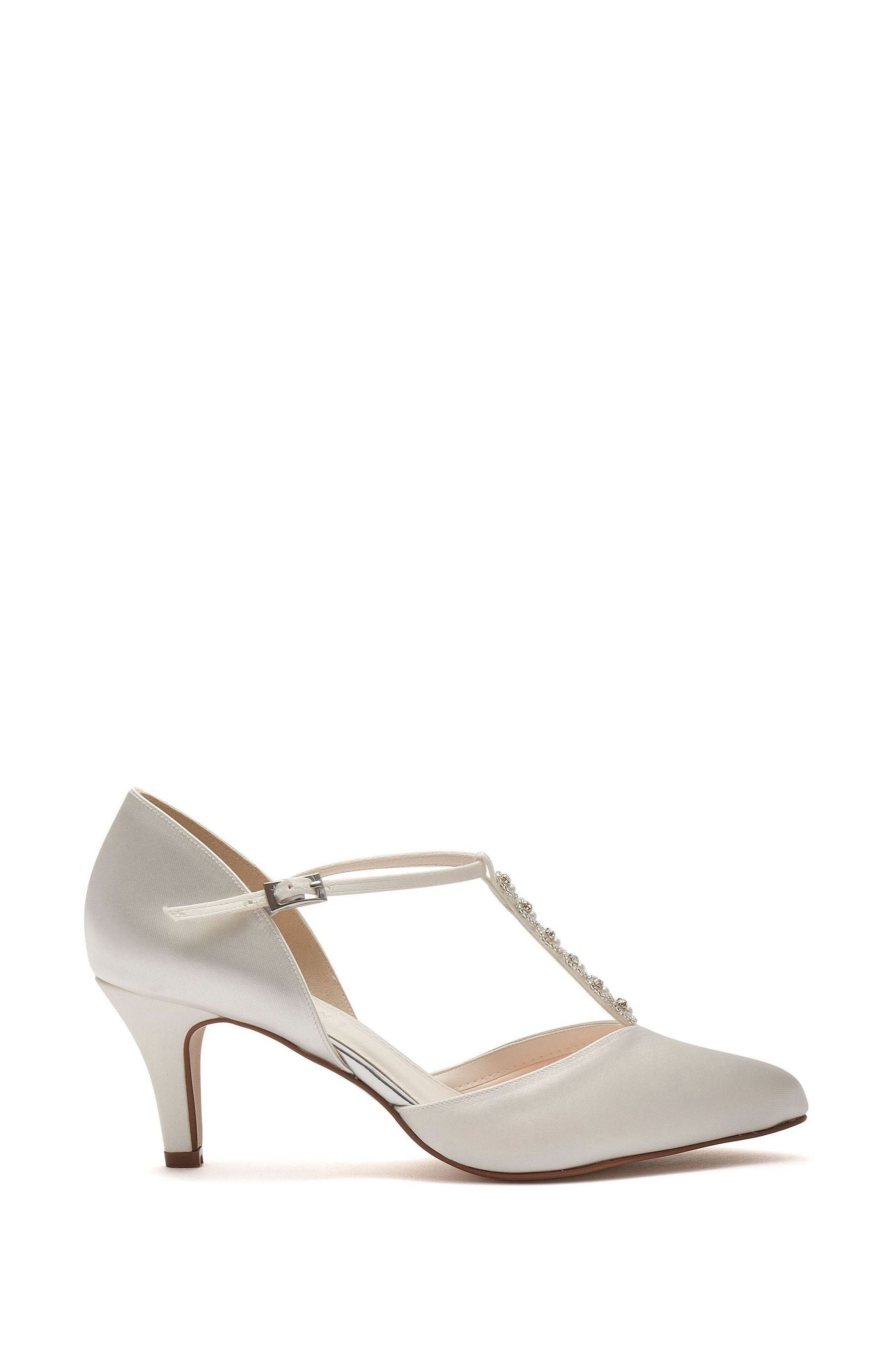 Buy Rainbow Club Ivory Regular Fit Wedding Cordelia Ladies Satin