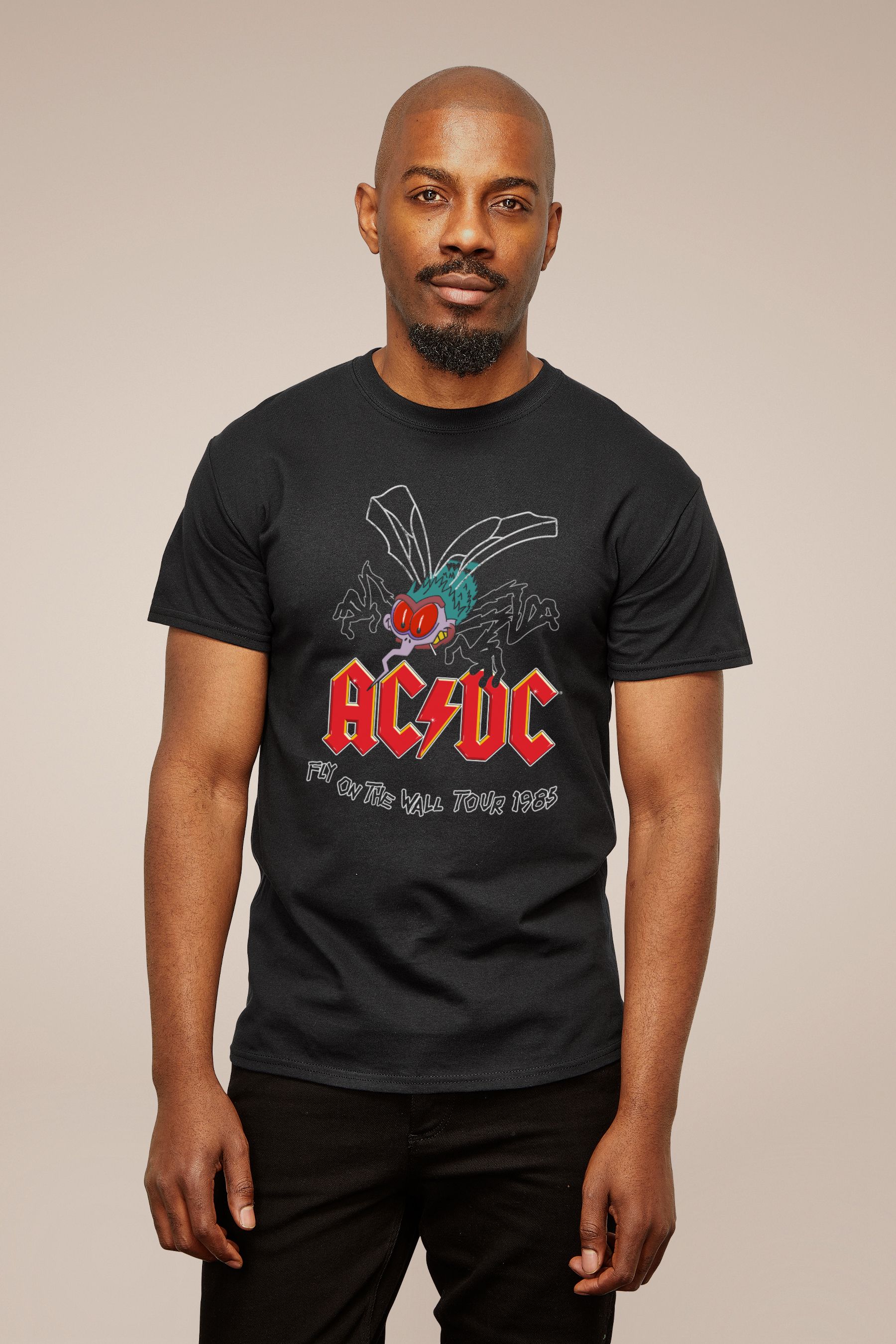 Acdc fly on hotsell the wall shirt