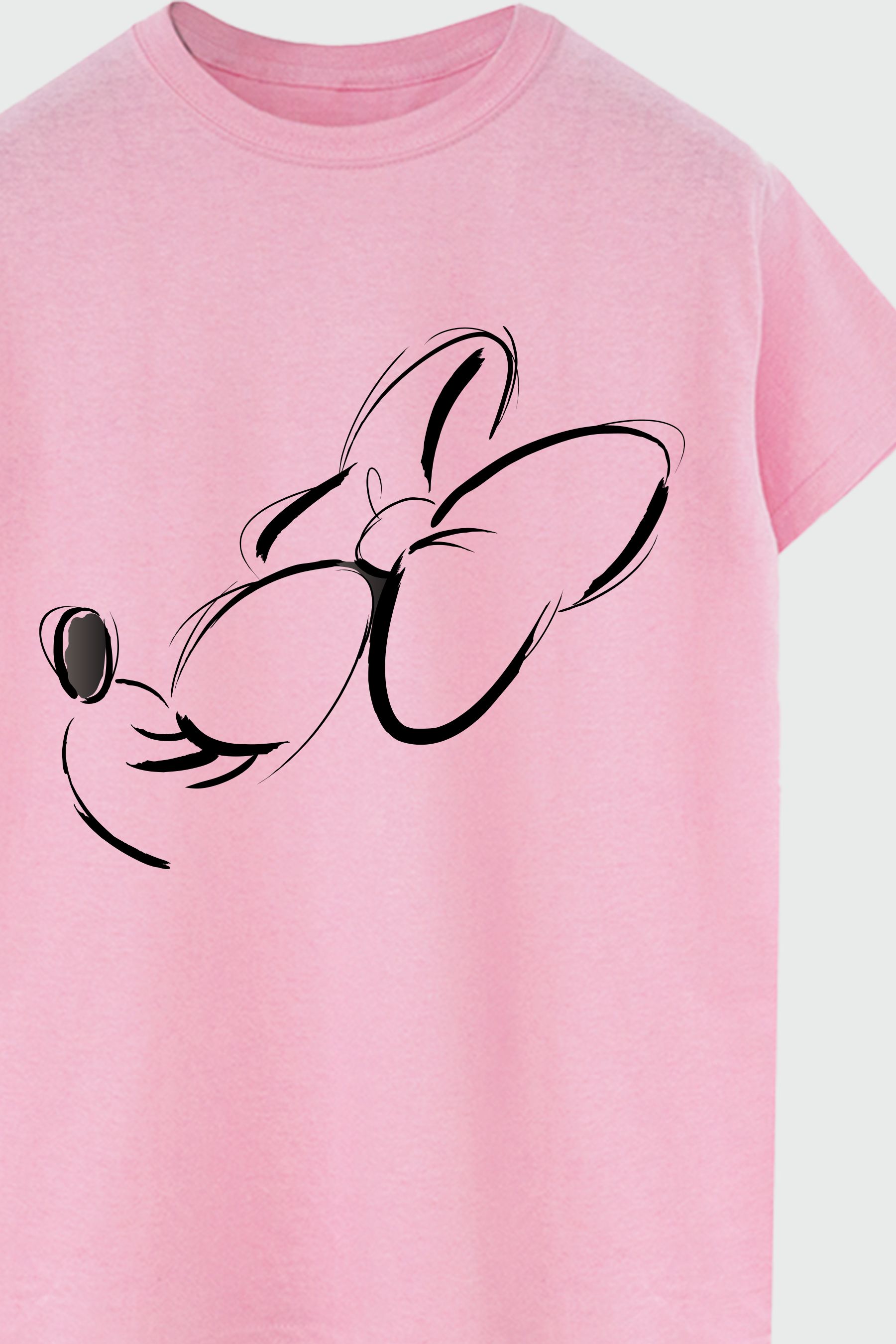 Pink minnie mouse shirt womens new arrivals