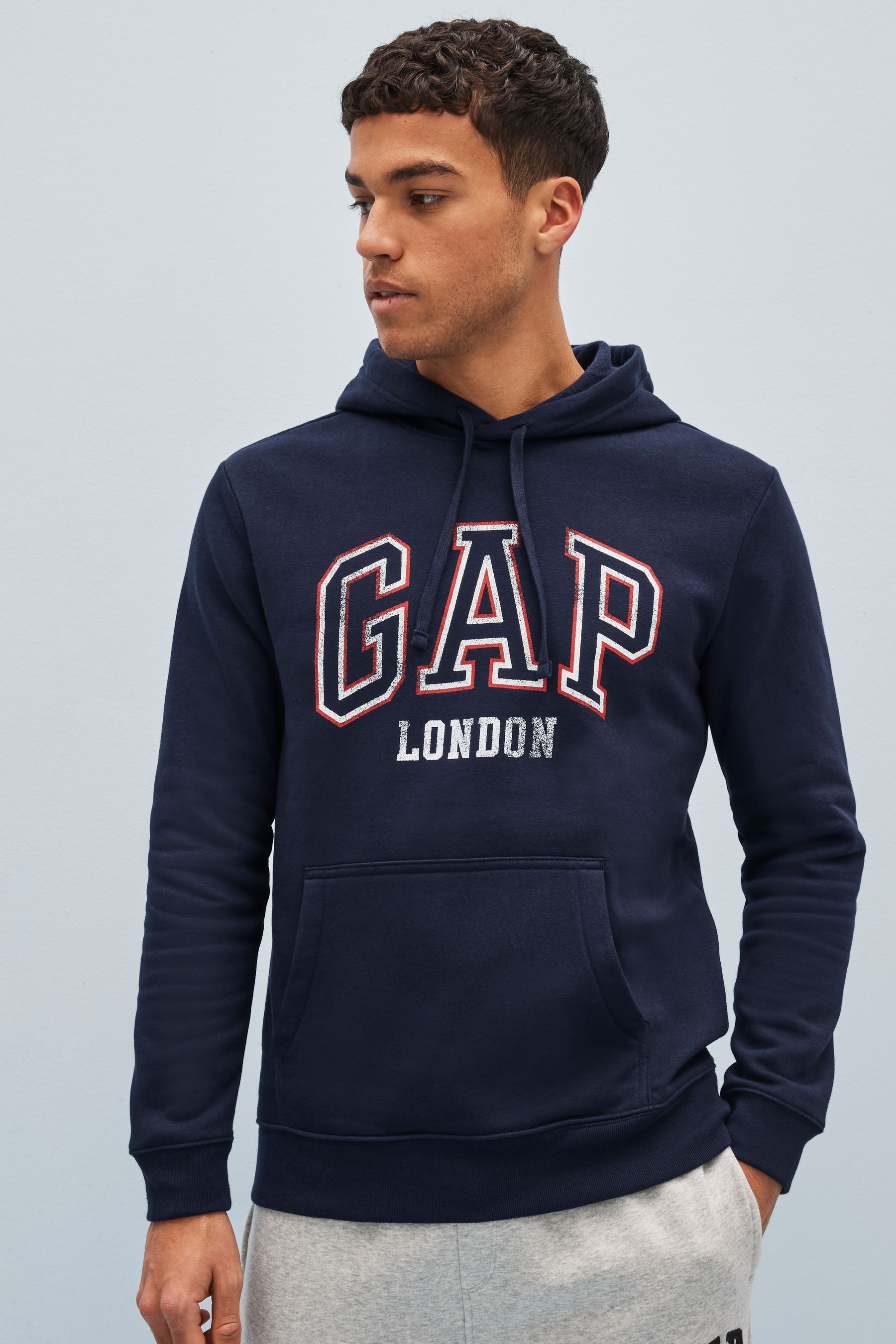 Gap hoodie deals navy blue
