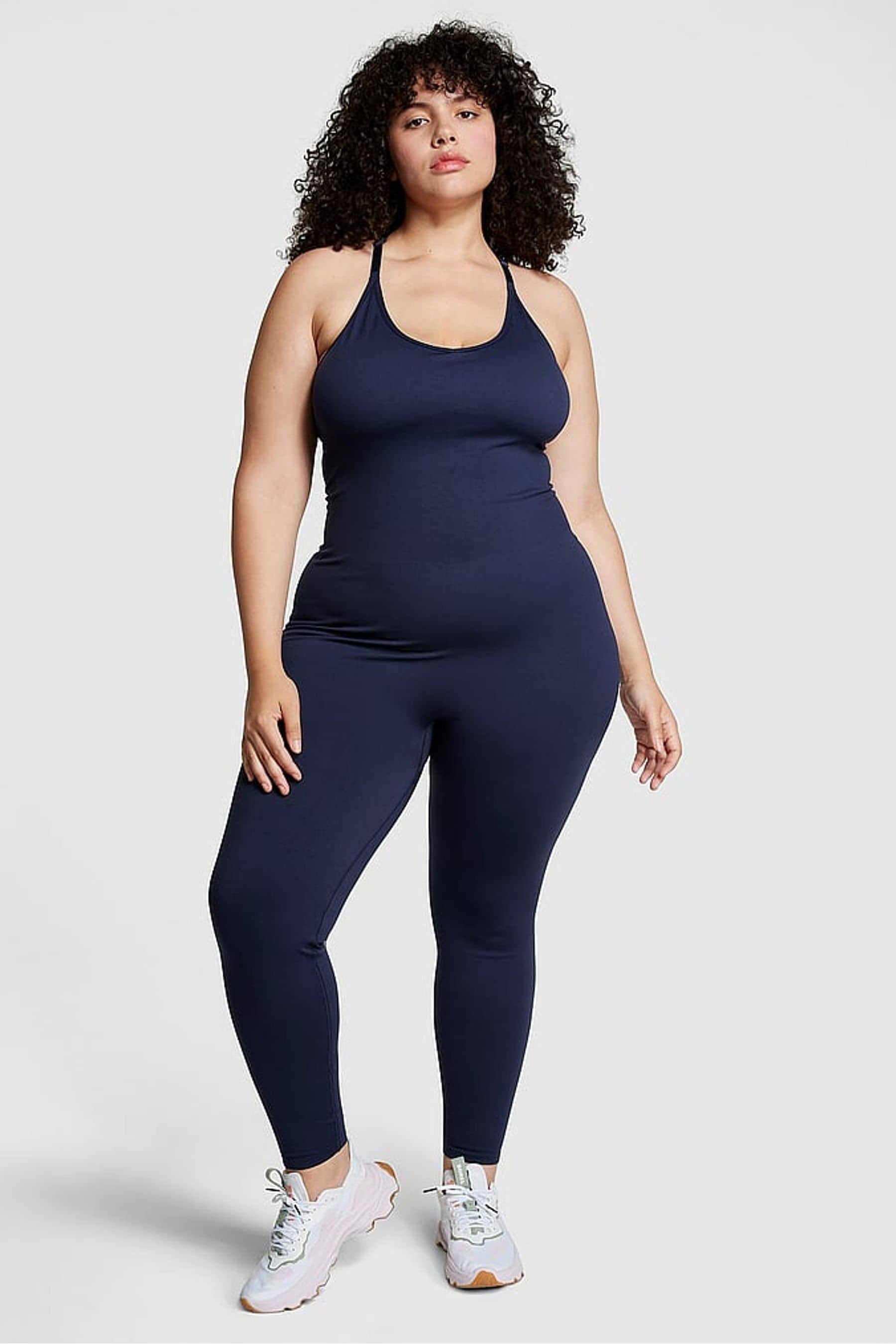 Buy Victoria s Secret PINK Midnight Navy Blue Workout Jumpsuit