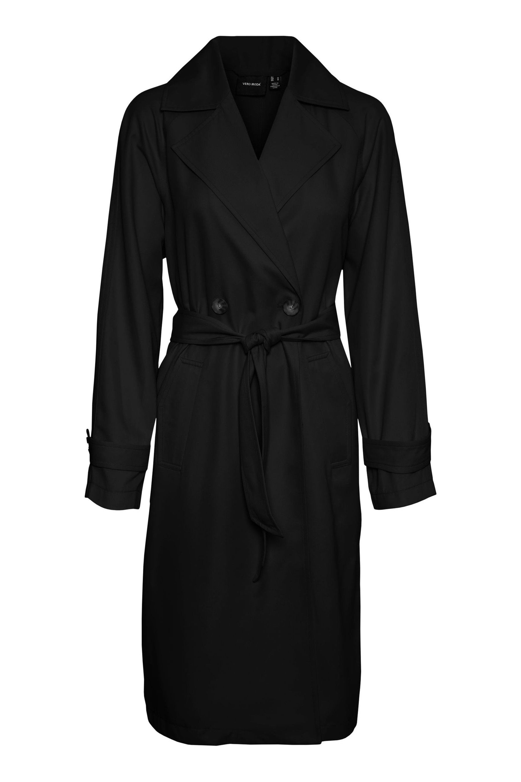 Buy VERO MODA Black Trench Coat from the Next UK online shop