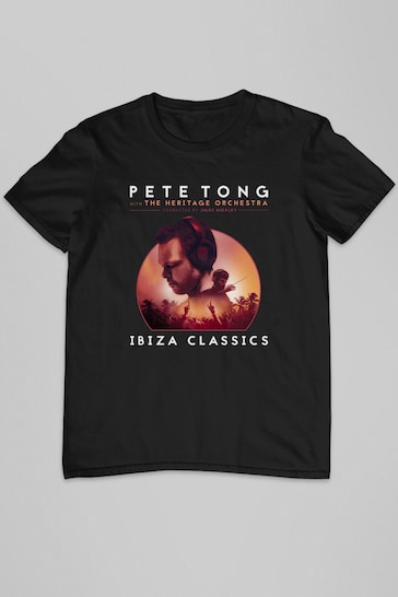 Essential Republik Black Pete Tong Ibiza Classics Tour Heritage Orchestra Men's T-Shirt