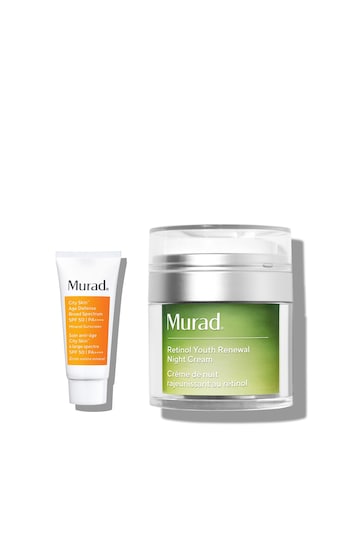 Murad City Skin and Retinol Night Cream Bundle (worth £104)