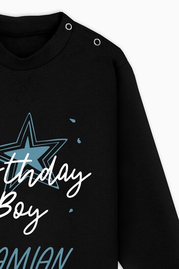 Personalised Birthday Boy Sweatshirt by Dollymix