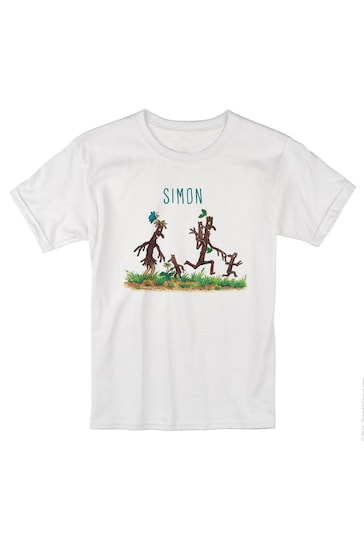 Personalised Stick Man and Family Adults T-Shirt by Star Editions