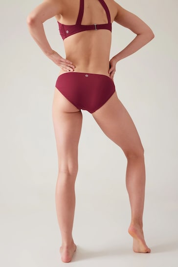Athleta Brown Clean Medium Bikini Bottoms